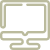 A black and white logo with a copy at the footer.